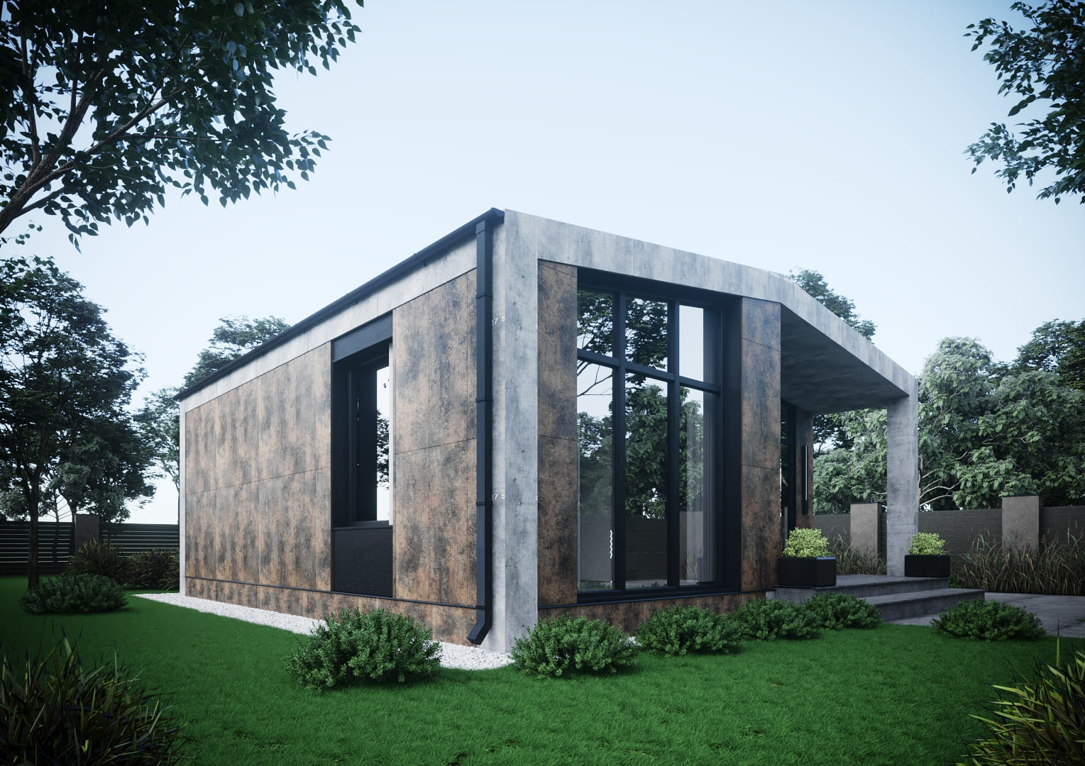 Modular house 54 m2