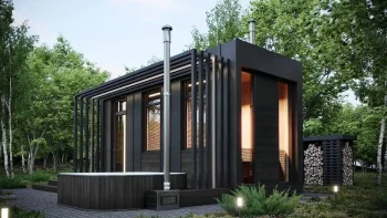 Eine moderne, funktionelle modulare Sauna ist die beste Lösung - 2
